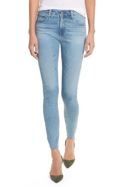 Shop Ag The Farrah High Waist Ankle Skinny Jeans In 18 Years Cruising