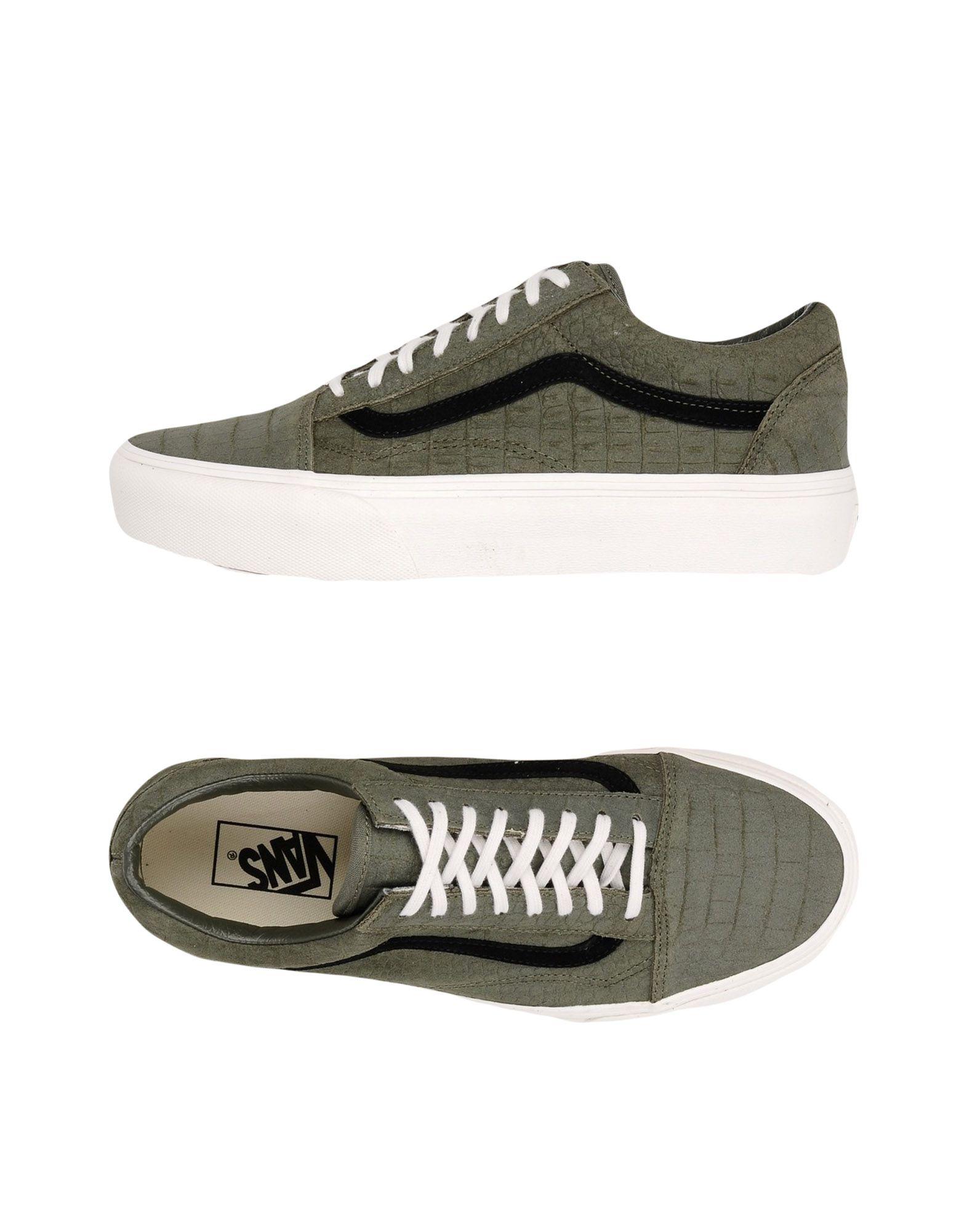military green vans