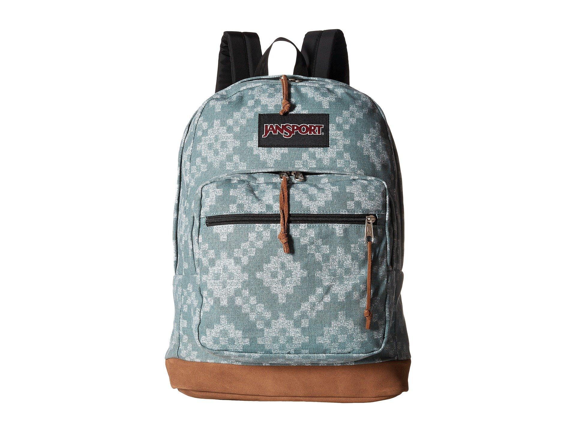 jansport right pack frost teal