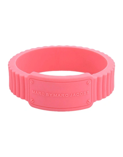Shop Marc By Marc Jacobs Bracelets In Pink
