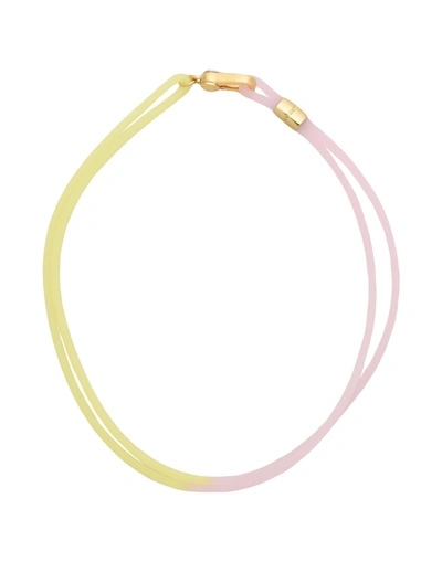 Shop Marc By Marc Jacobs Bracelet In Yellow