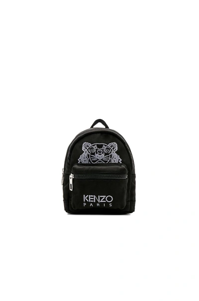 Shop Kenzo Mini Nylon Backpack In Black.