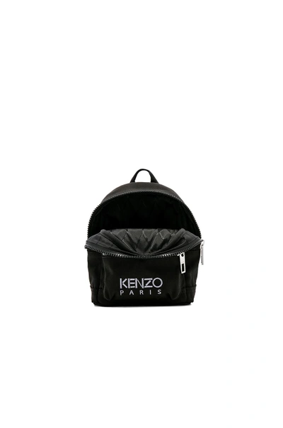 Shop Kenzo Mini Nylon Backpack In Black.
