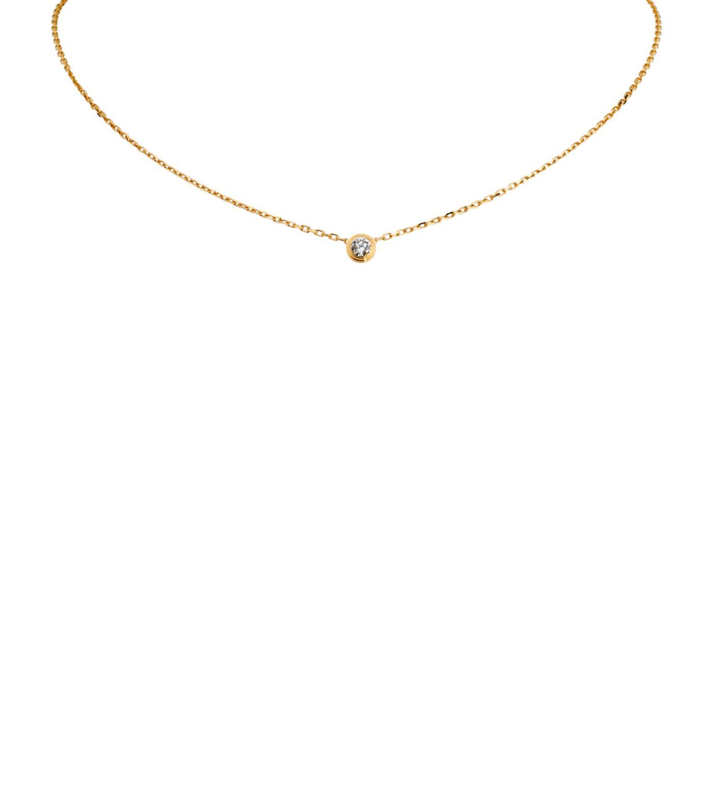 cartier dainty necklace