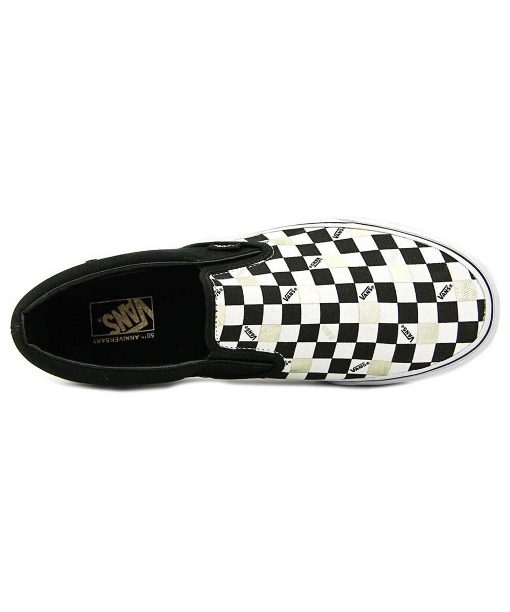 vans black loafers