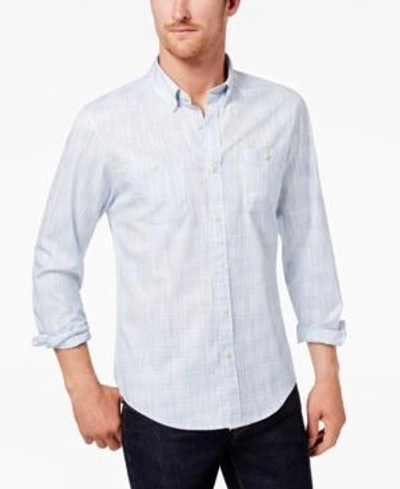 Shop Tommy Hilfiger Men's Davis Shirt, Created For Macy's In Skyway