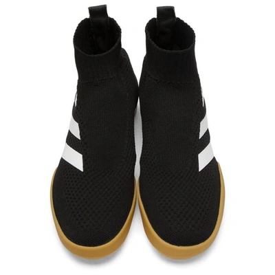 Shop Gosha Rubchinskiy Black Adidas Originals Edition Ace 16+ Super Sneakers