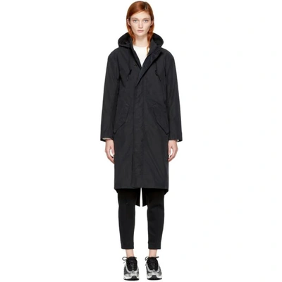 Shop Nike Lab Black Essentials Parka