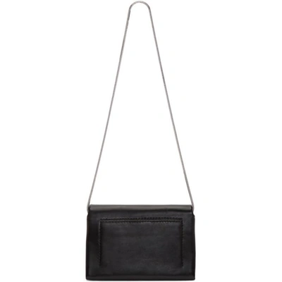 Shop 3.1 Phillip Lim Black Alix Soft Flap Bag In Ba010 Blk