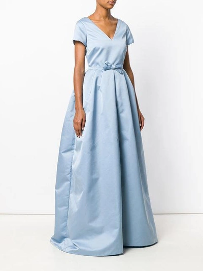 Shop Rochas Ball Gown In Blue