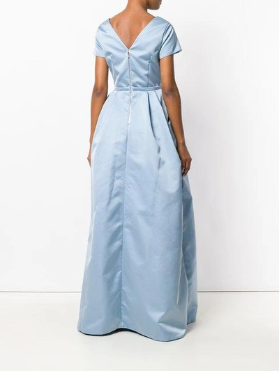 Shop Rochas Ball Gown In Blue