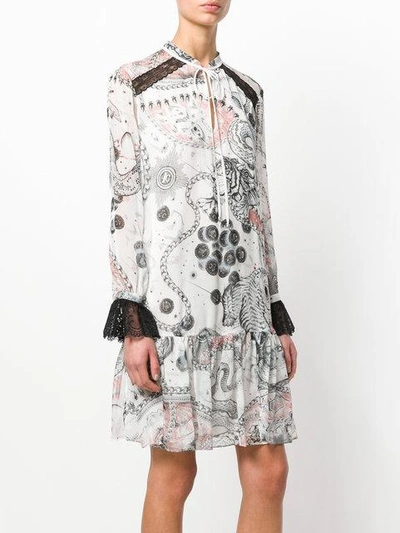 Shop Just Cavalli Printed Shift Dress