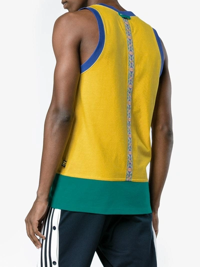Adidas Originals Adidas By Pharrell Williams Pharrell Williams Hu Hiking  Tank Top In Yellow/orange | ModeSens