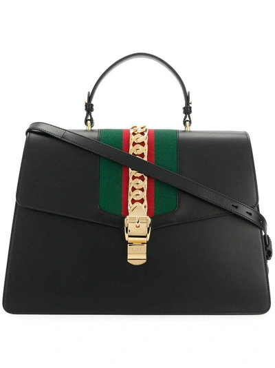 Shop Gucci Sylvie Web Tote