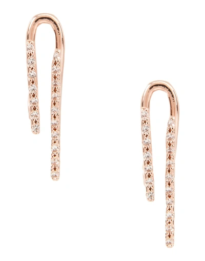 Shop Astrid & Miyu Earring In Copper