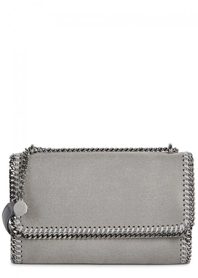 Shop Stella Mccartney Falabella Grey Shoulder Bag