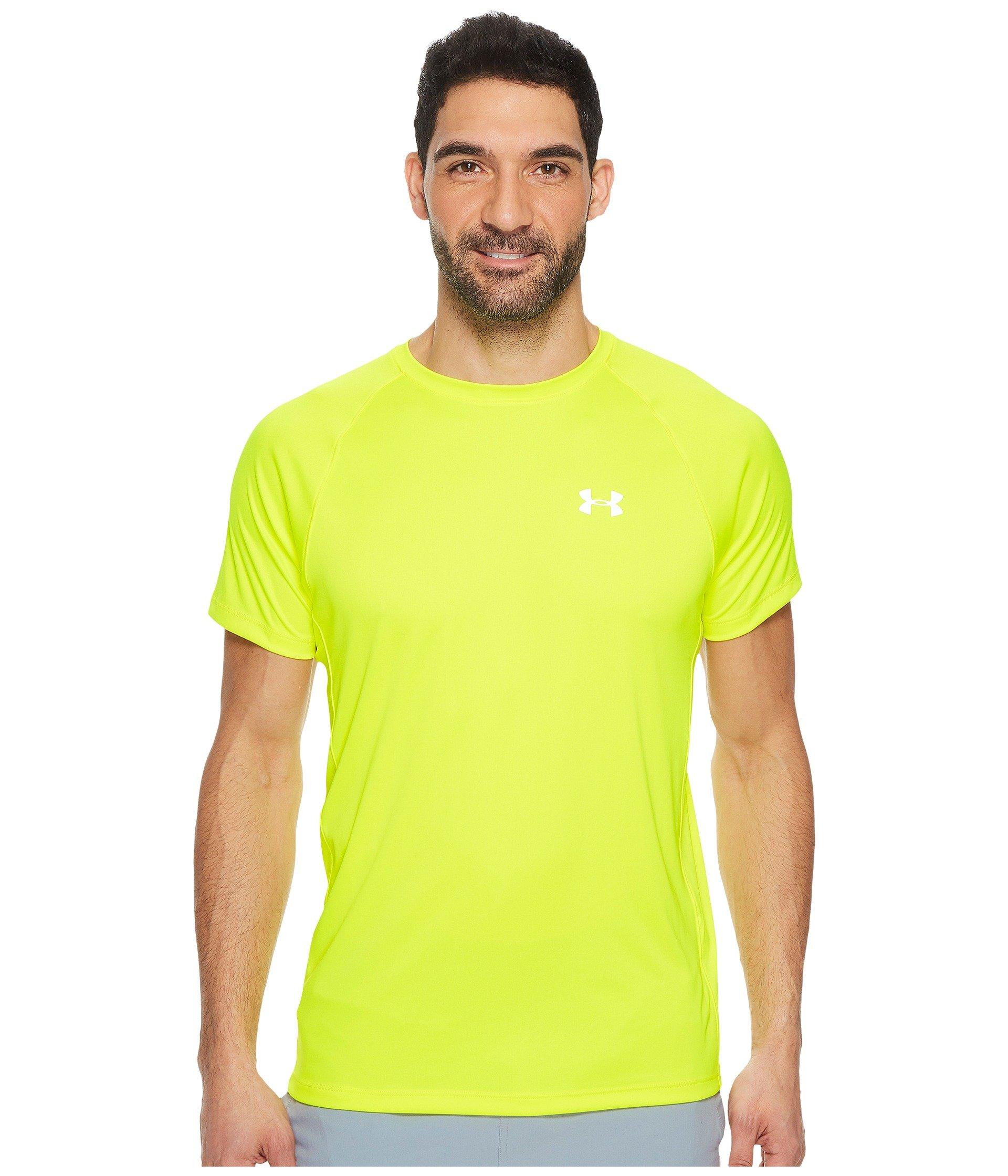 yellow under armour t shirt