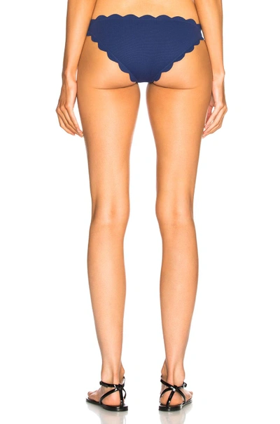 Shop Marysia Swim Antibes Bikini Bottom In Blue