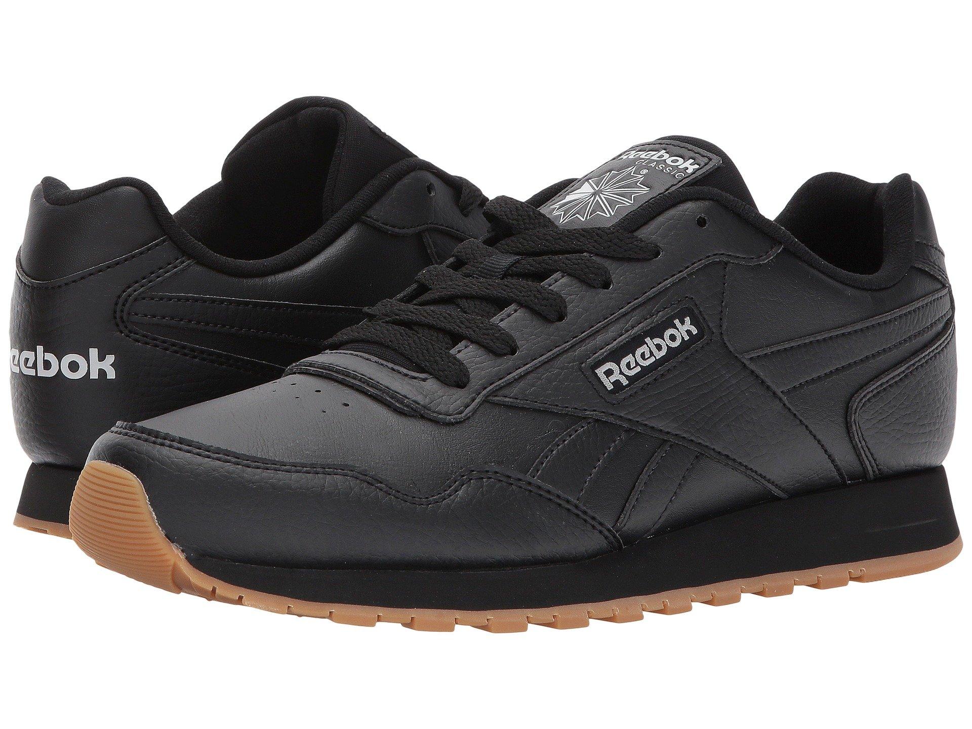 reebok black and gum