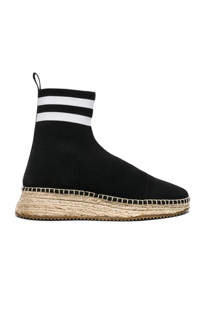 Shop Alexander Wang Dylan Sock Boots In Black