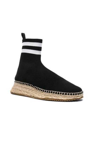 Shop Alexander Wang Dylan Sock Boots In Black