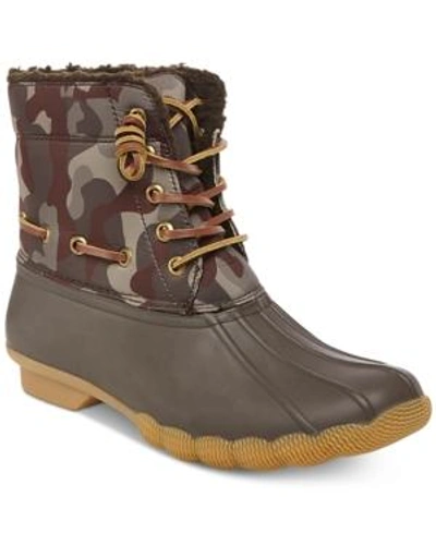 Shop Steve Madden Women's Torrent Rain Boots In Camo Multi