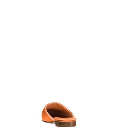 stuart weitzman satin mules