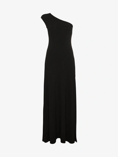 Shop Beaufille One Shoulder Maxi Dress In Black