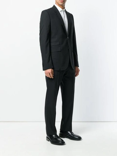 Shop Givenchy Slim Fit Two Piece Suit - Black