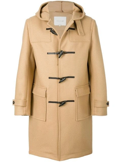 Shop Mackintosh Classic Duffle Coat - Brown