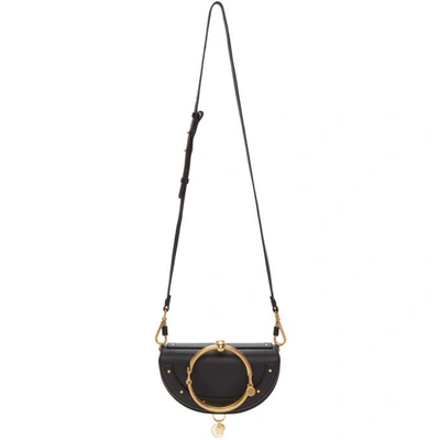 Shop Chloé Chloe Black Nile Minaudiere Bag In 001 Black