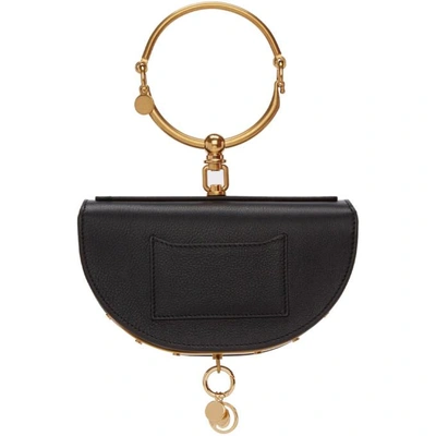 Shop Chloé Chloe Black Nile Minaudiere Bag In 001 Black
