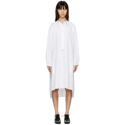 Shop Y's White Long Shirt Dress