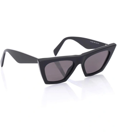 Shop Celine Edge Cat-eye Sunglasses