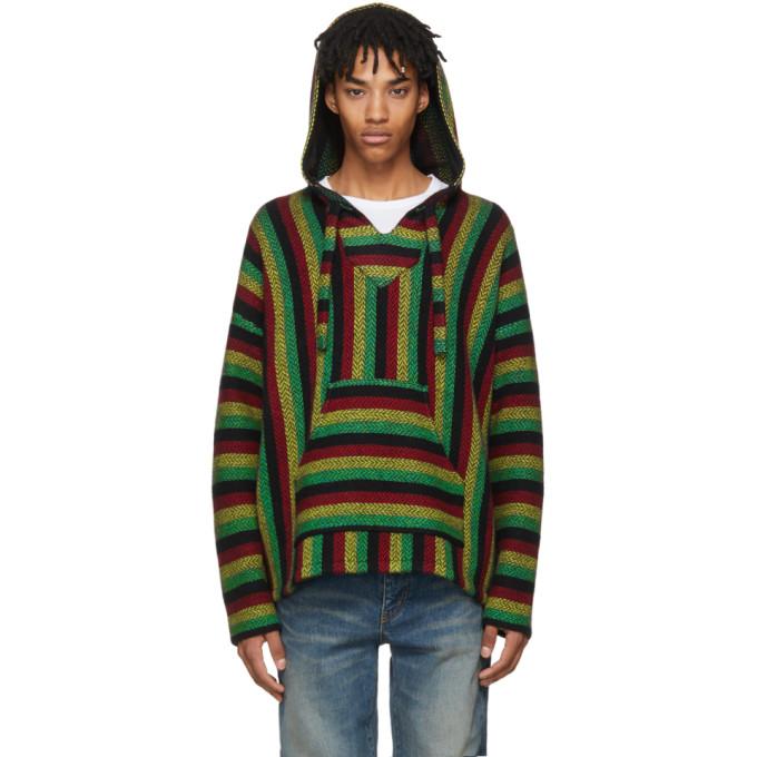 multicolor baja hoodie