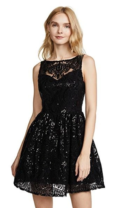Shop Bb Dakota Tate Dress In Black