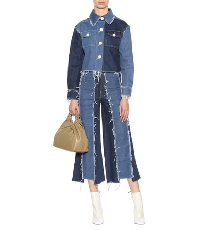 Shop Rejina Pyo Tessa Denim Jacket In Blue