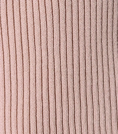 Shop Red Valentino Virgin Wool Turtleneck Sweater In Pink