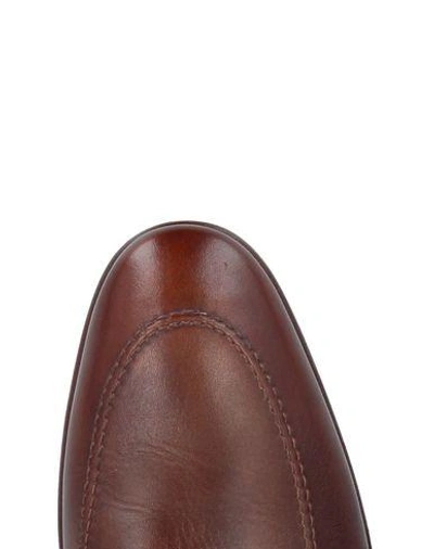 Shop A.testoni Loafers In Cocoa