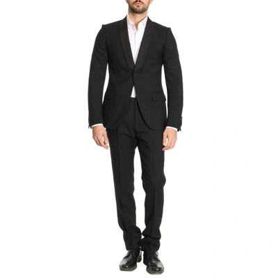 Shop Gucci Suit Suit Men  In Black
