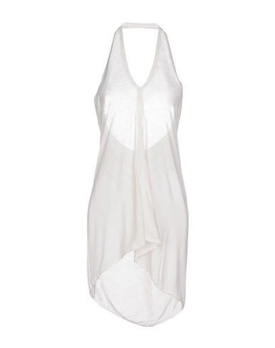 Shop Rick Owens Top In Ivory