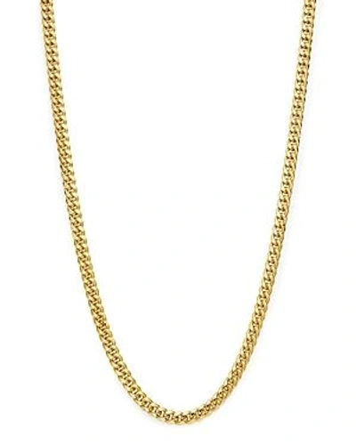 Shop Bloomingdale's Men's Classic Curb Chain Necklace In 14k Yellow Gold, 24" - 100% Exclusive