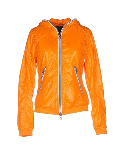 Shop Duvetica Down Jackets In Orange