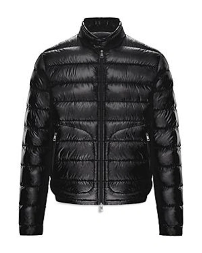 Shop Moncler Acorus Puffer Jacket In Black