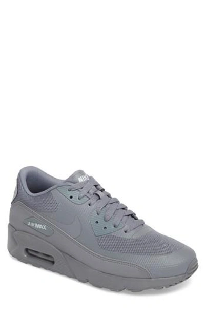Shop Nike Air Max 90 Ultra 2.0 Essential Sneaker In Cool Grey/ Grey/ Grey/ Grey