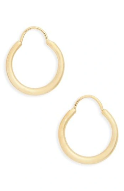 Shop All Blues Small Snake Polished Earrings In Pv Polished Vermeil
