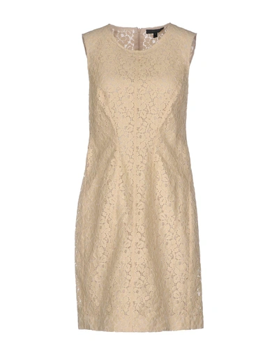 Shop Belstaff Short Dress In Beige