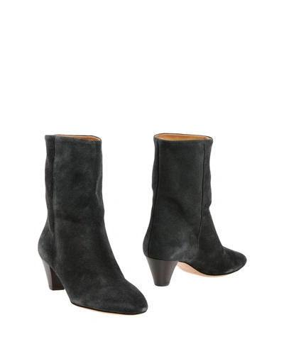 Shop Isabel Marant Étoile Ankle Boot In Lead