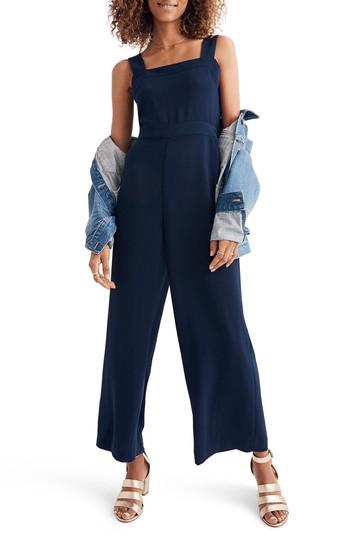 madewell bow back jumpsuit