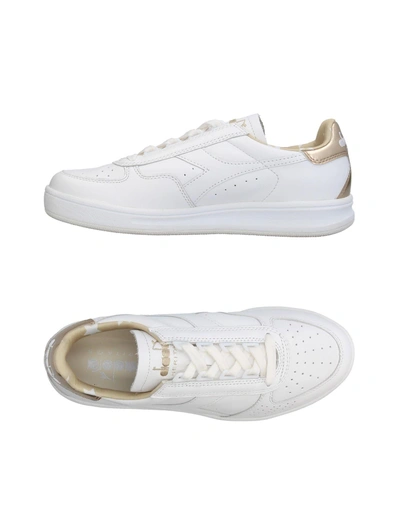 Shop Diadora Heritage Woman Sneakers White Size 6 Leather
